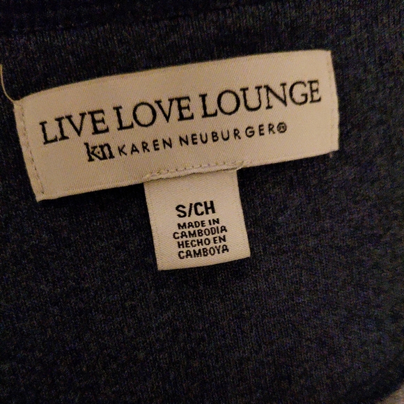 Karen Neuburger Blue Polka Lounge Wear Tank Top Size S - Picture 5 of 8